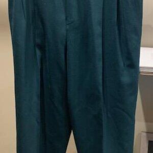 Charter Club Forest Green Wool Dress Pants Size 14